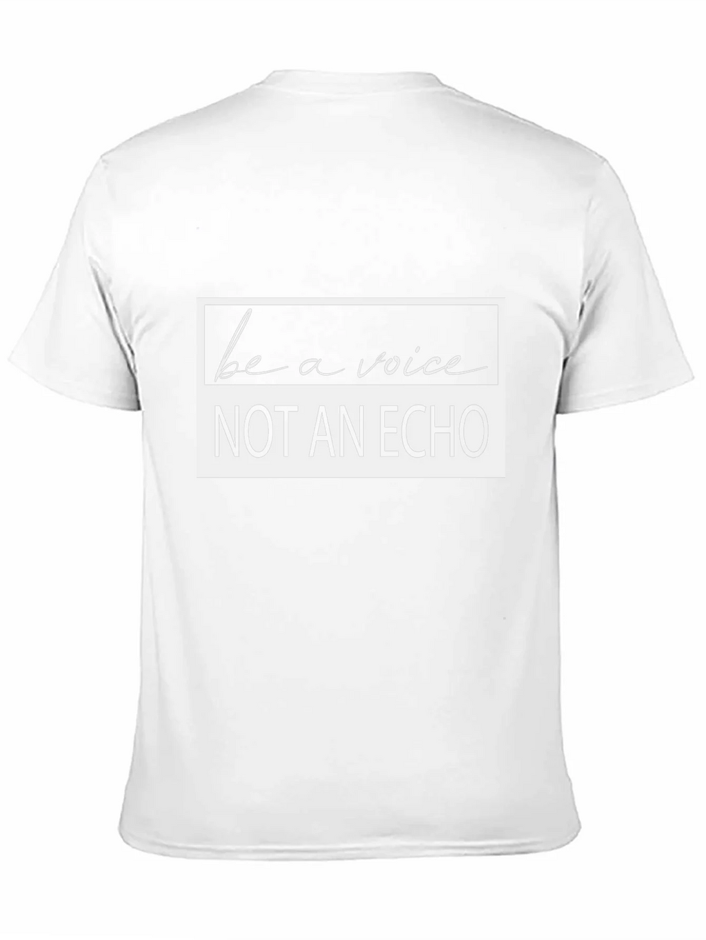 Be A Voice Graphic T-Shirt - Black