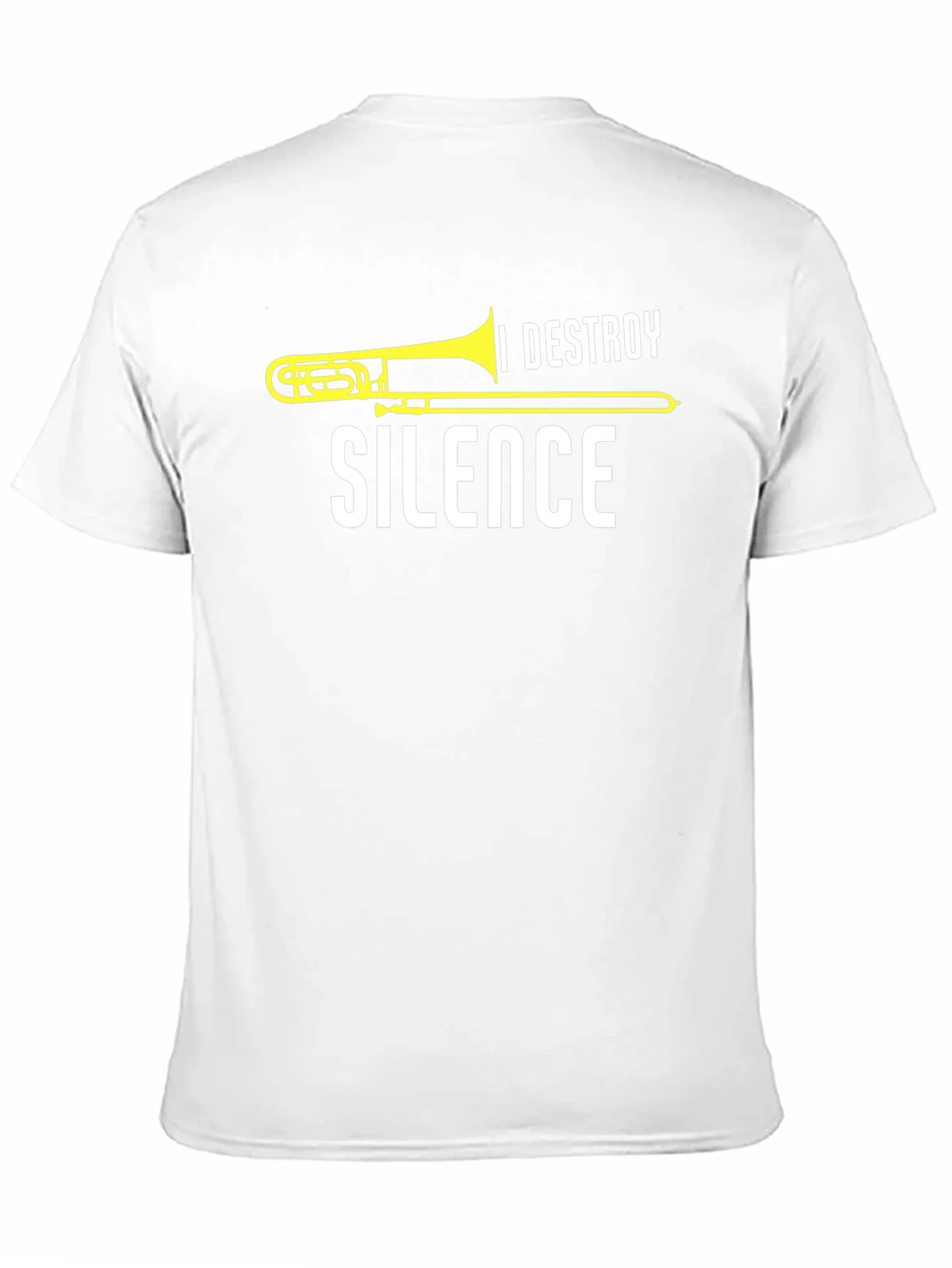 I Destroy Silence Trombone T-Shirt