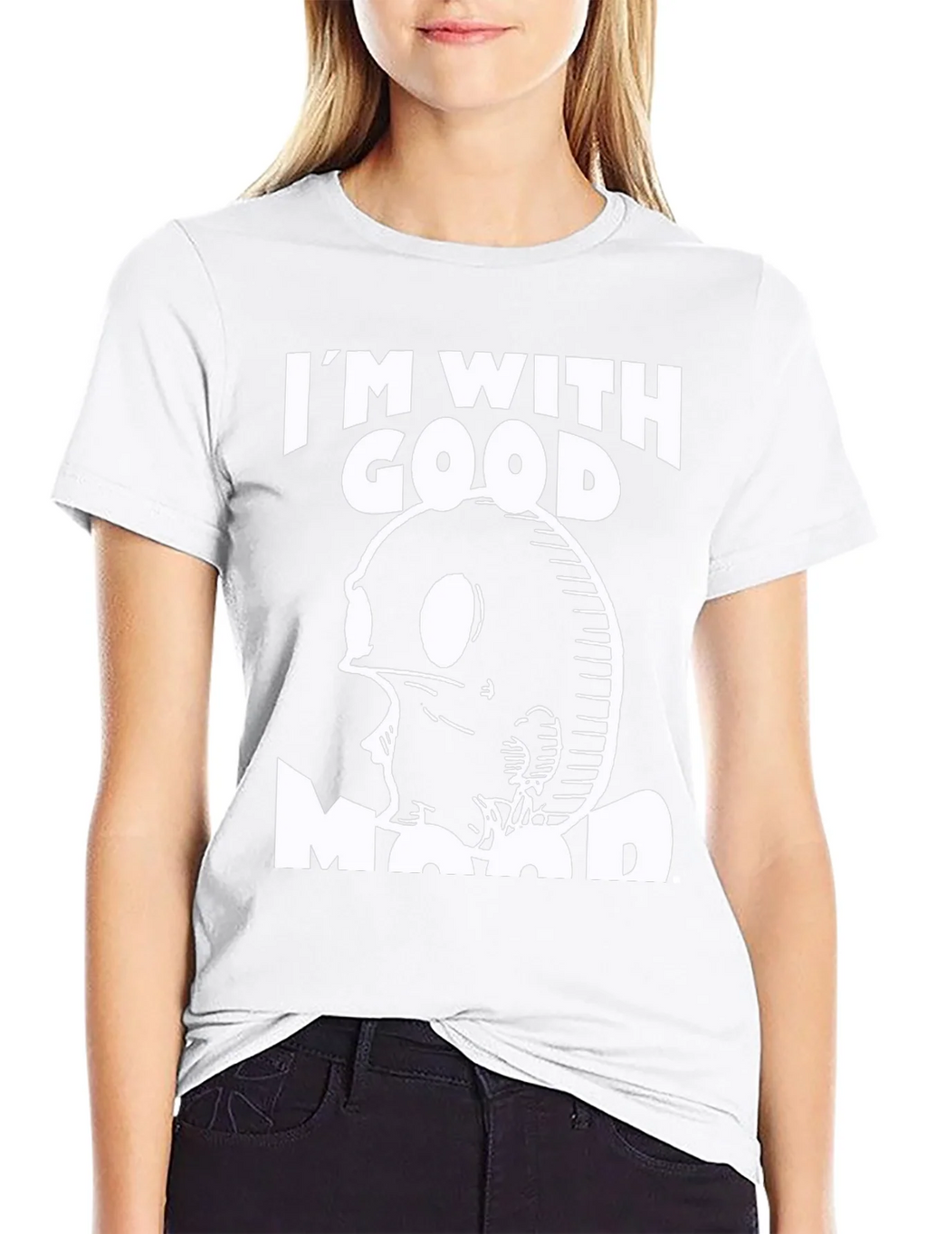 Im With Good Mood T-Shirt Graphic Tee
