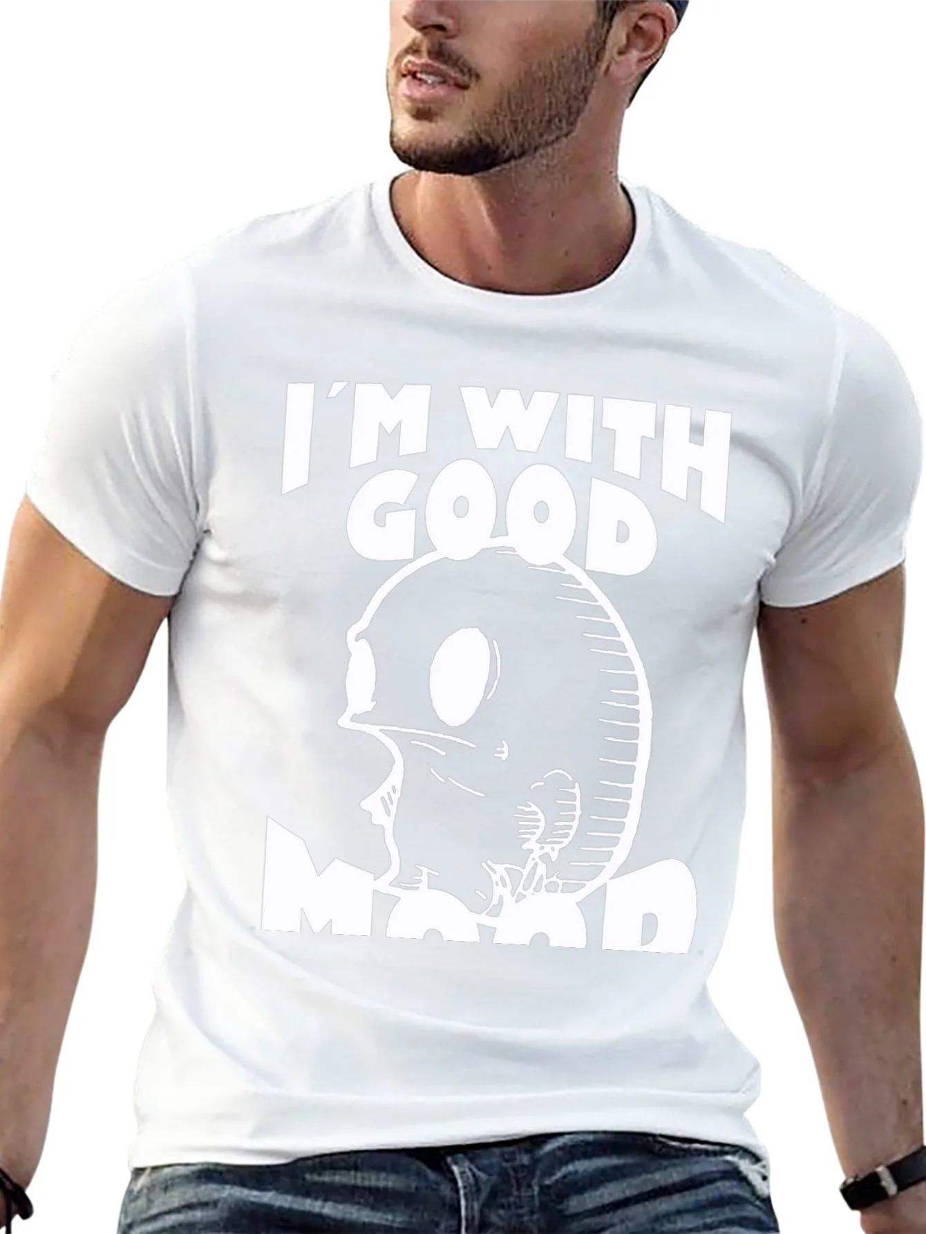 Im With Good Mood T-Shirt Graphic Tee