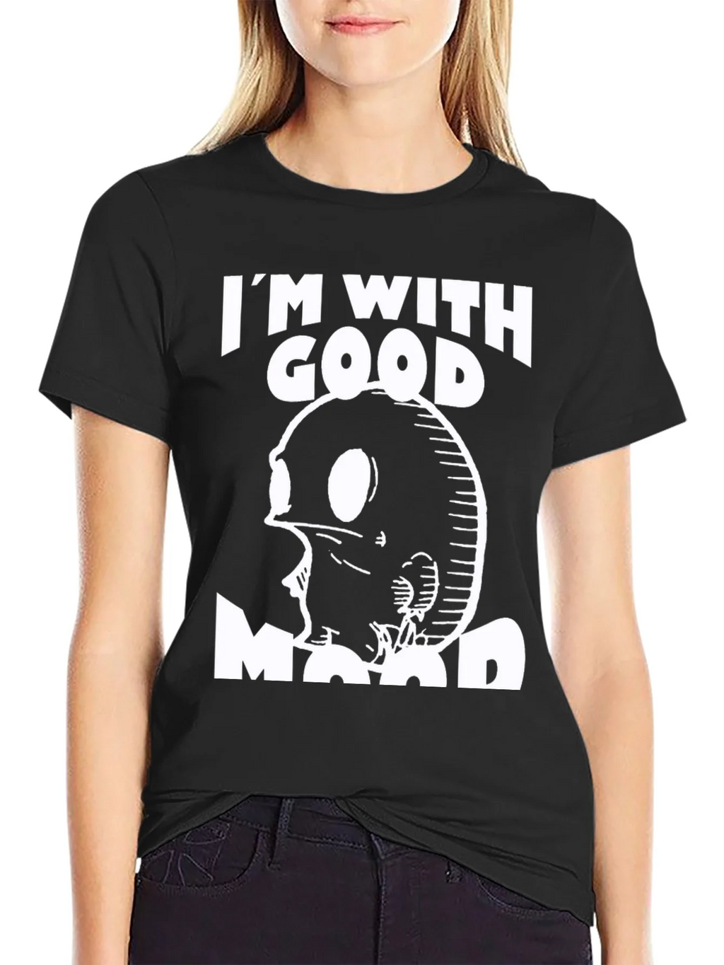 Im With Good Mood T-Shirt Graphic Tee