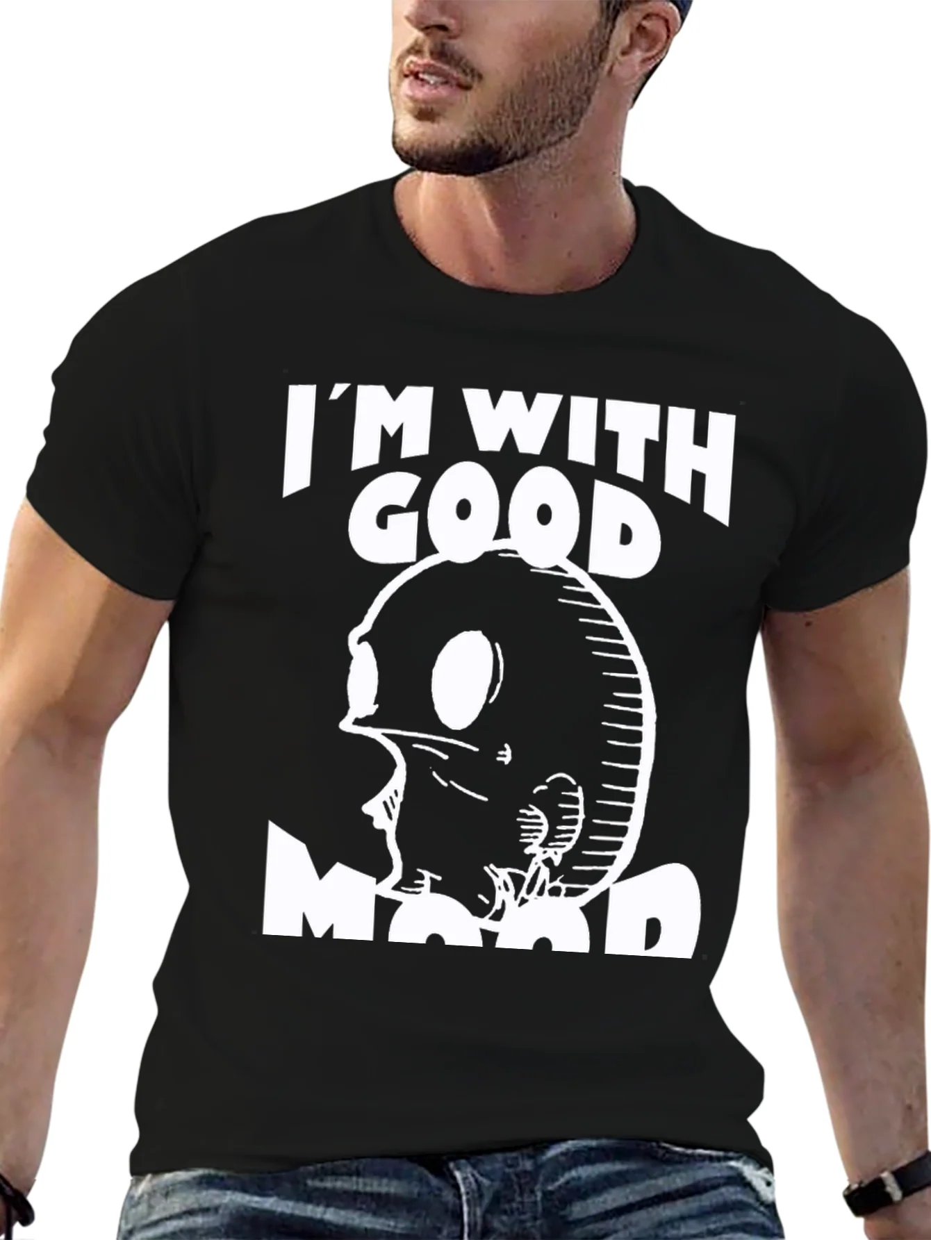 Im With Good Mood T-Shirt Graphic Tee