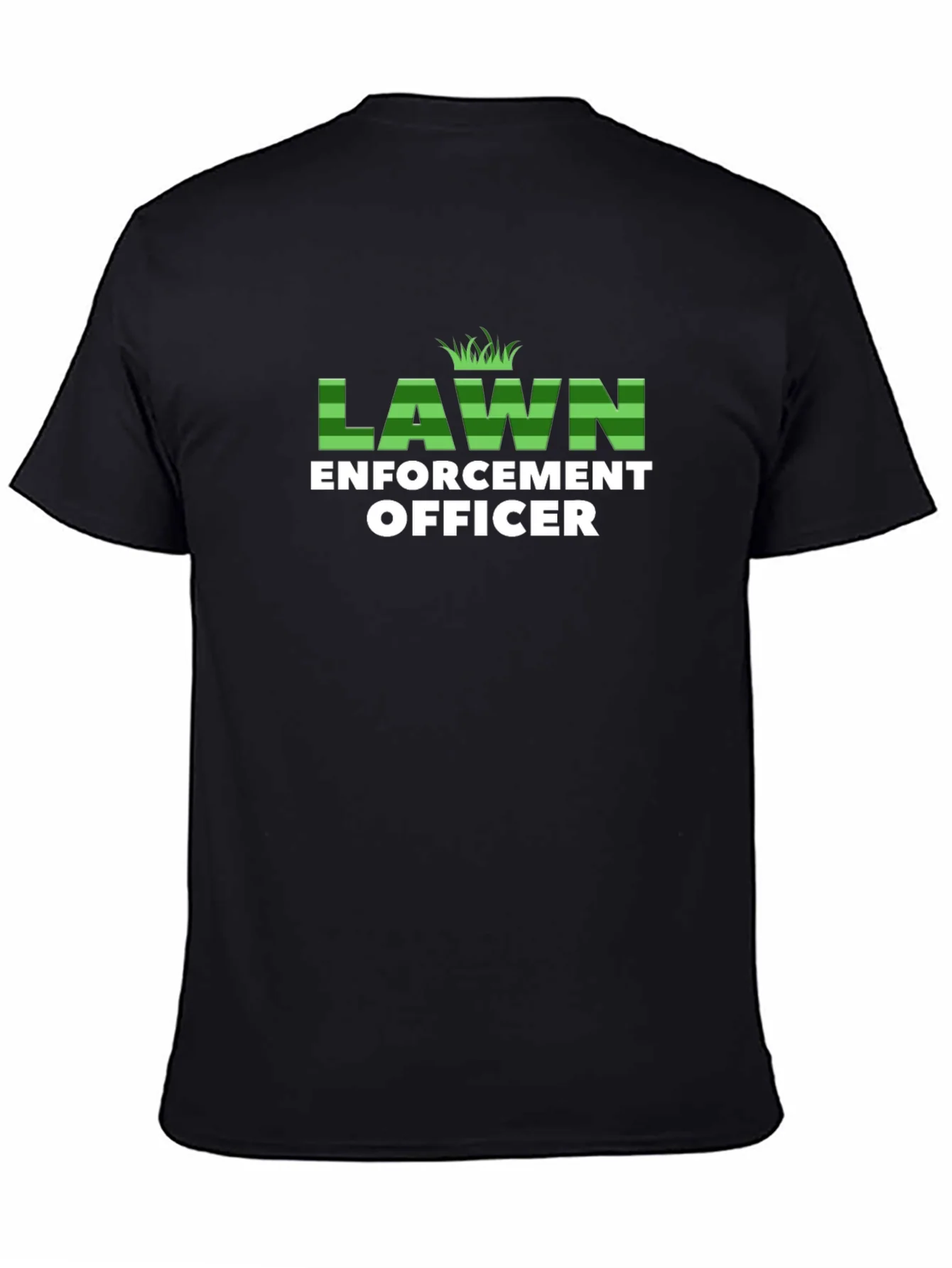 Lawn Enforcement Officer Graphic T-Shirt