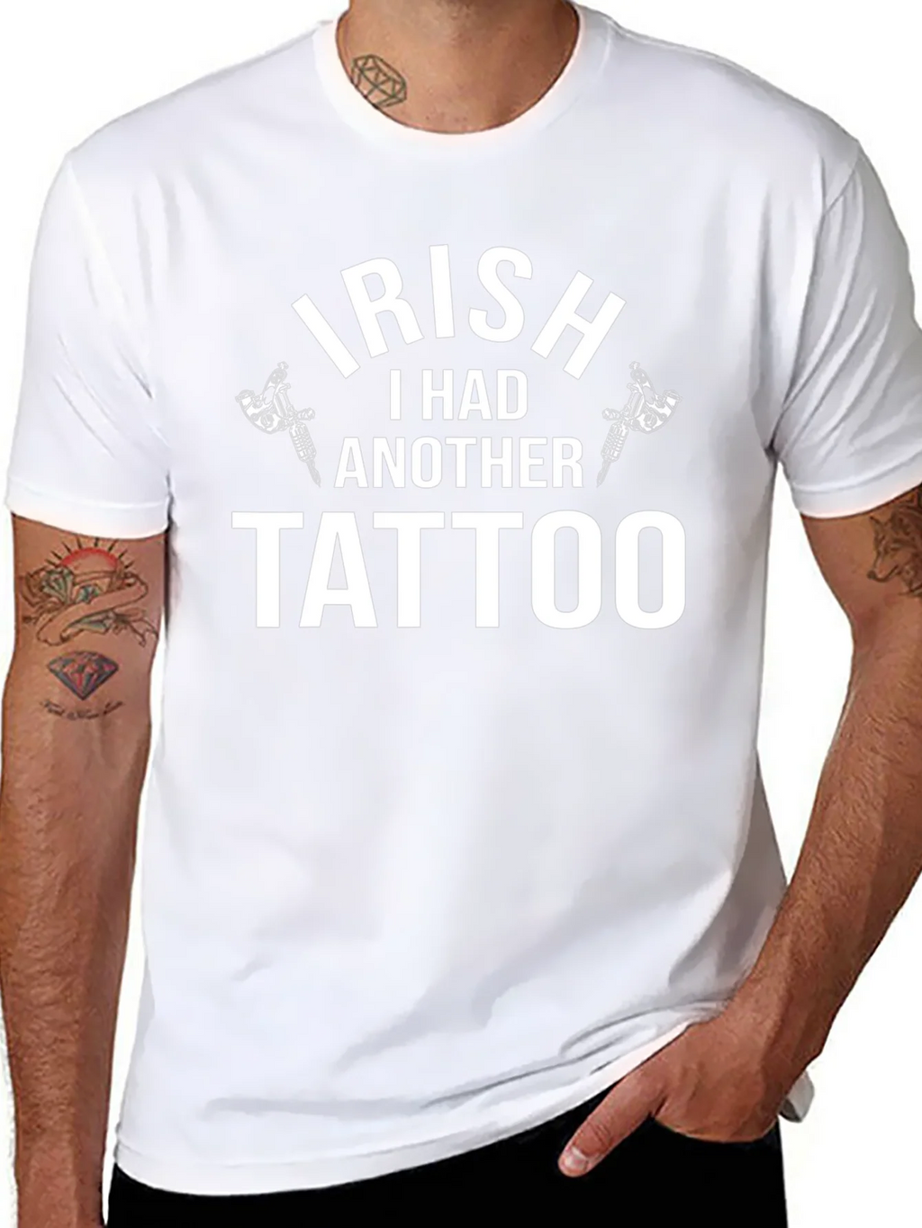 Irish Tattoo T-Shirt - Funny St. Patricks Day Tee