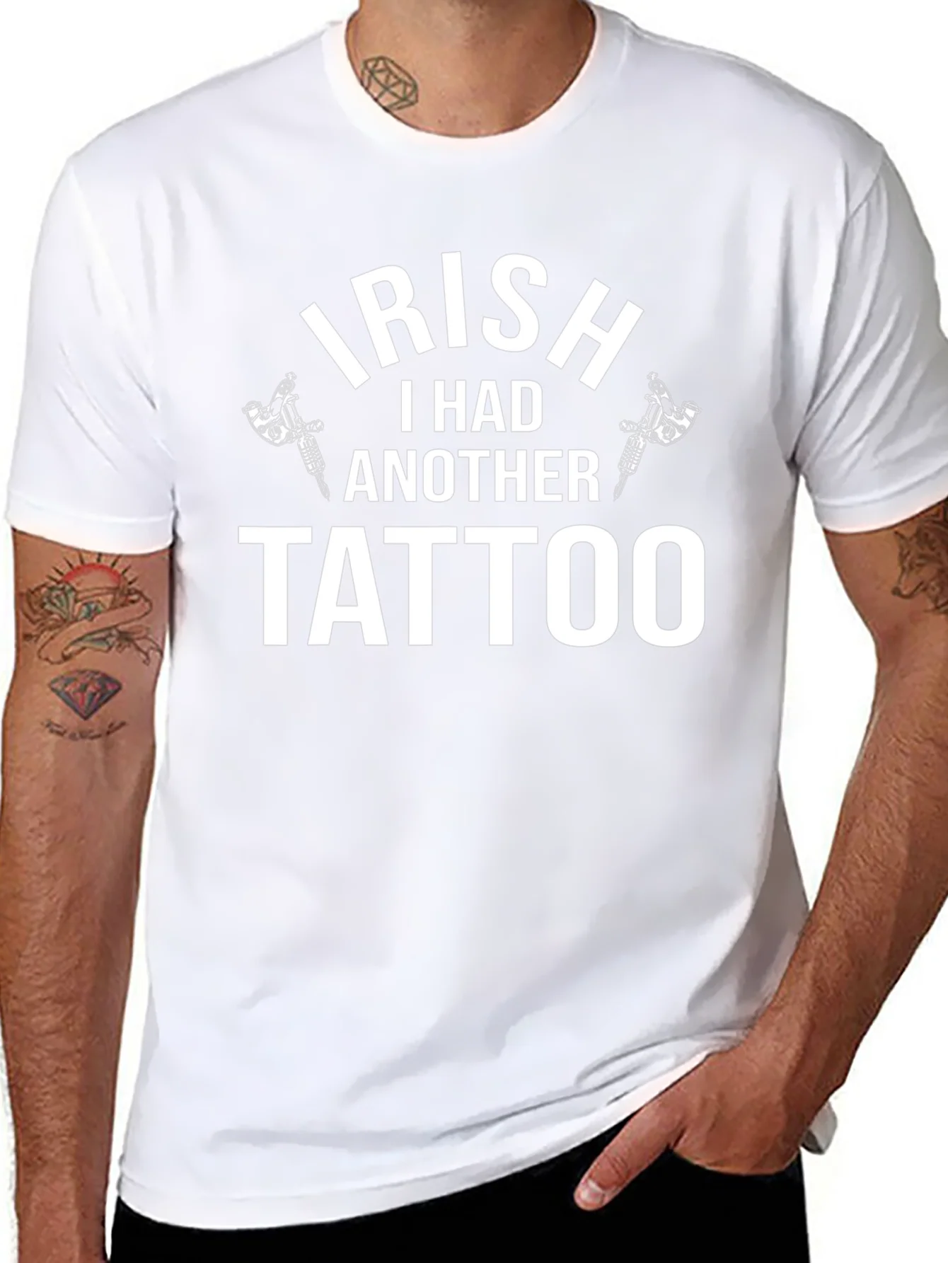 Irish Tattoo T-Shirt - Funny St. Patricks Day Tee