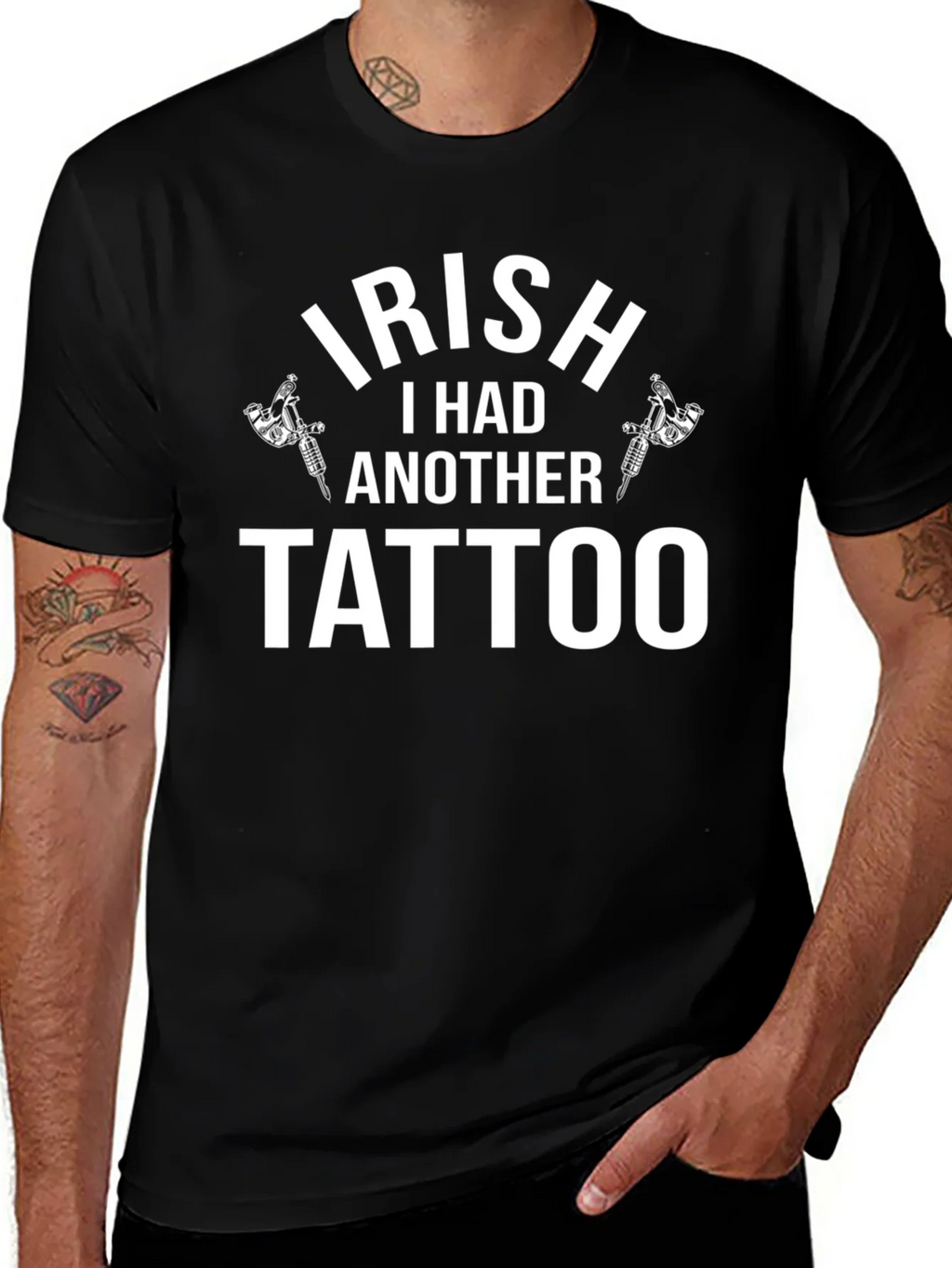 Irish Tattoo T-Shirt - Funny St. Patricks Day Tee
