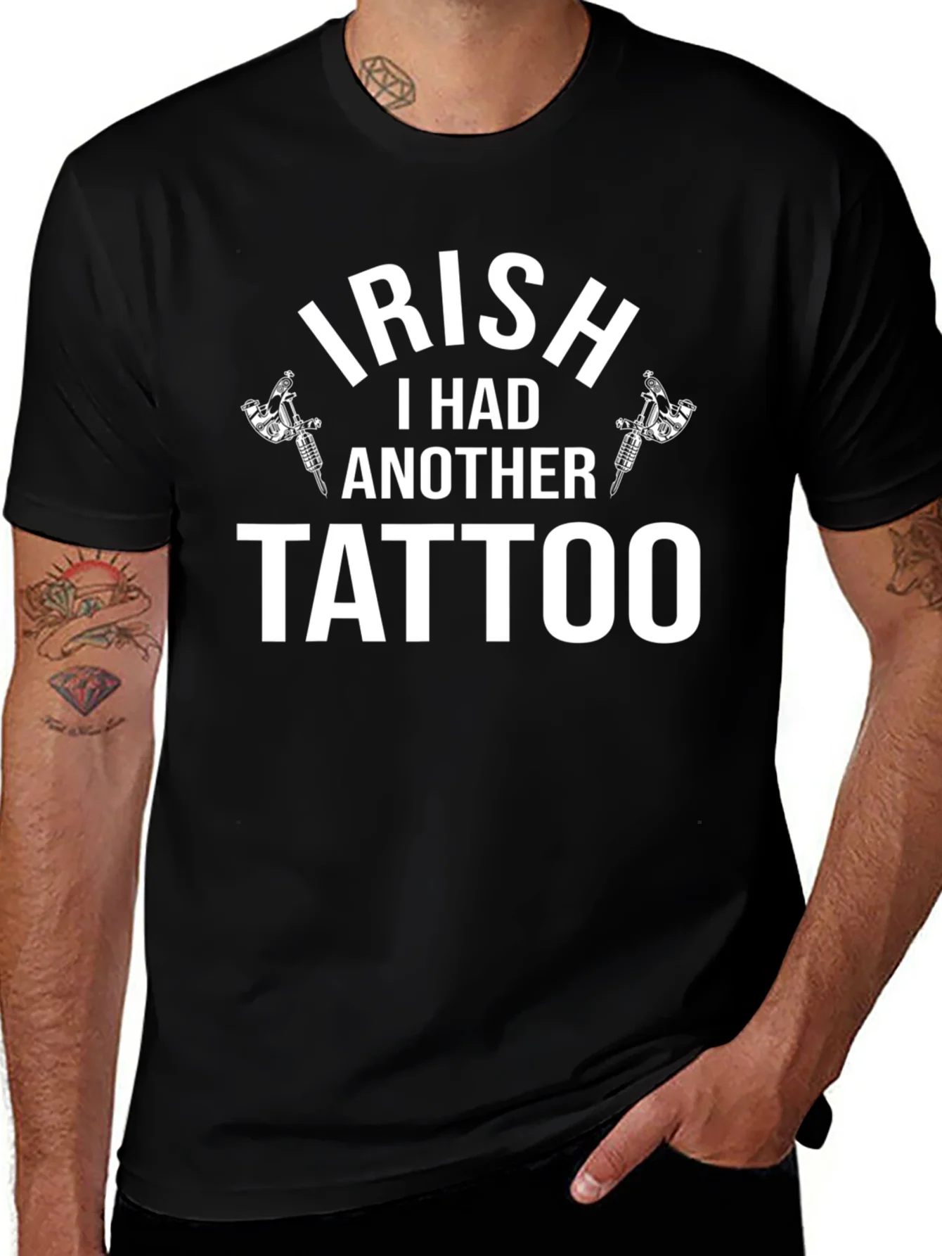 Irish Tattoo T-Shirt - Funny St. Patricks Day Tee