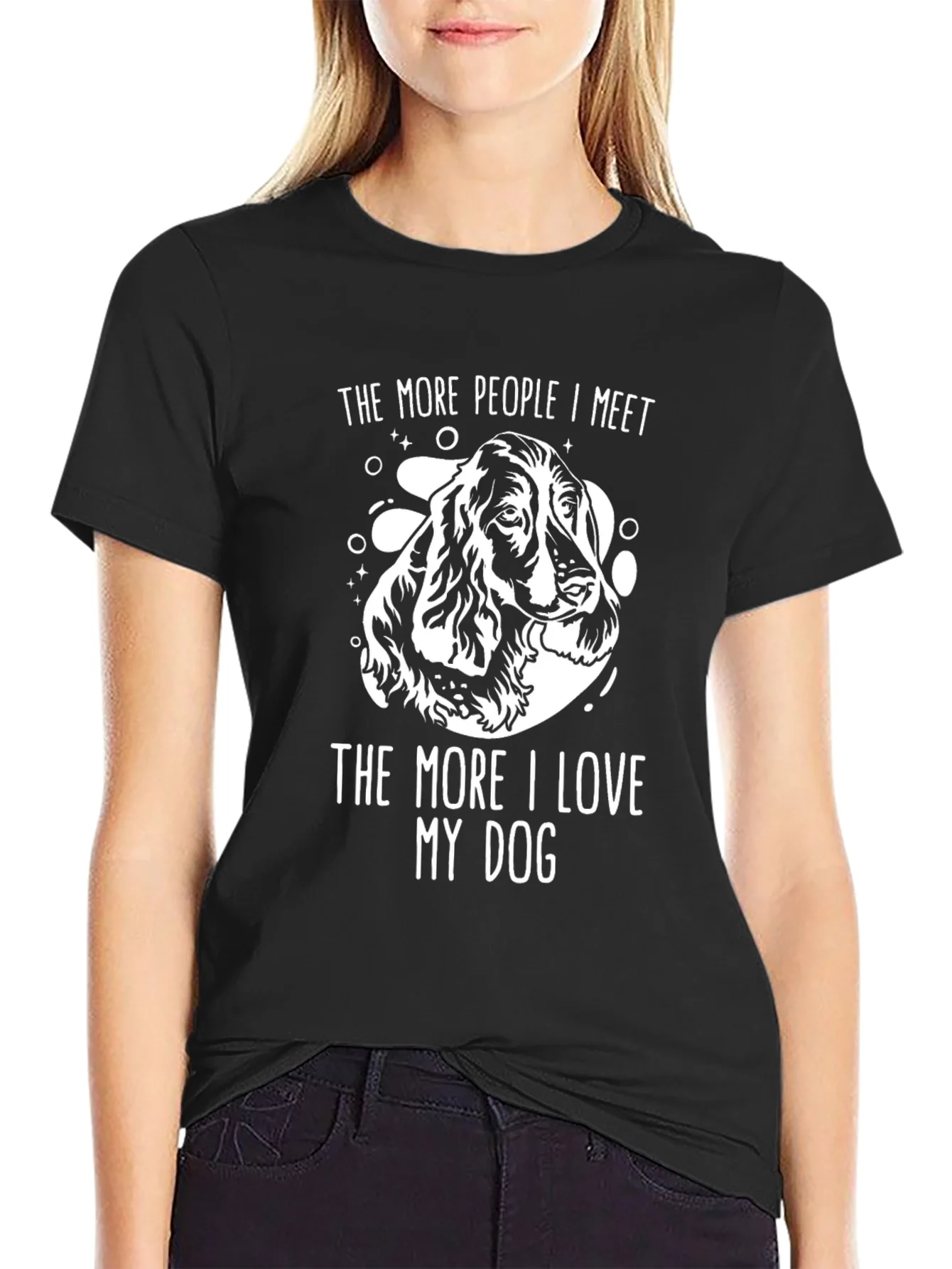 Dog Lover T-Shirt - The More People I Meet