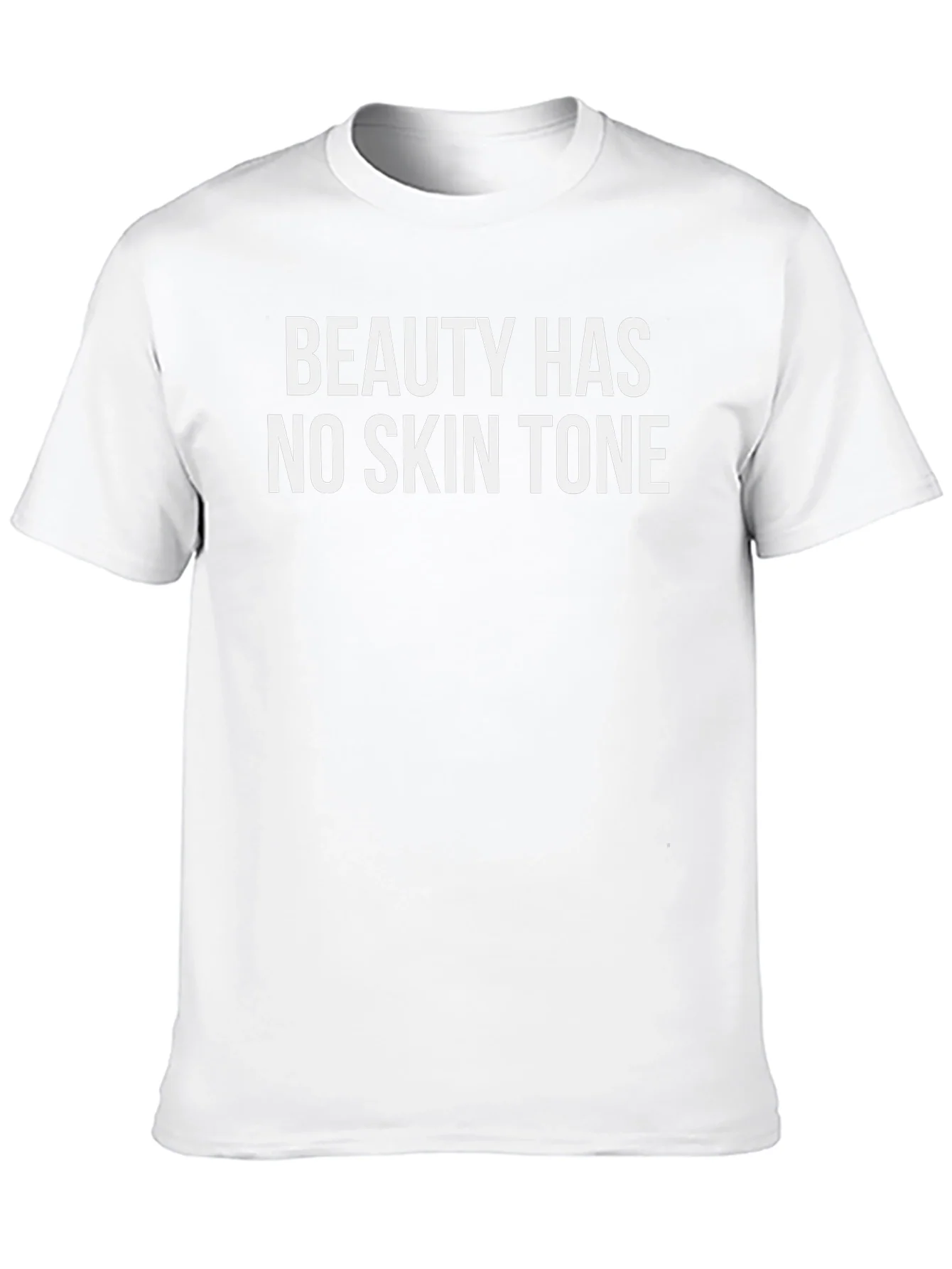 Beauty Has No Skin Tone Graphic Tee