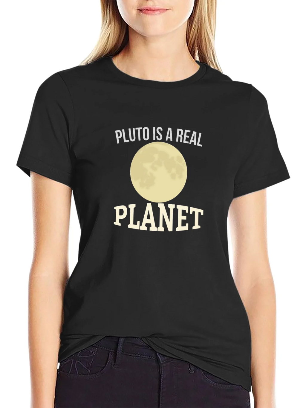 Pluto is a Real Planet Graphic Tee
