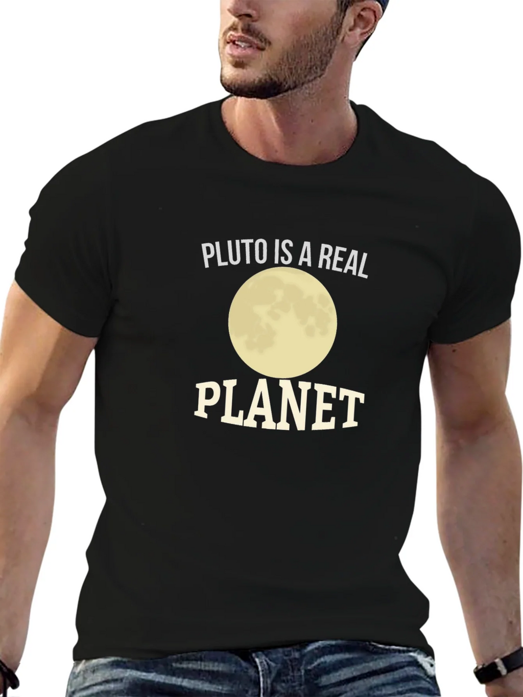 Pluto is a Real Planet Graphic Tee