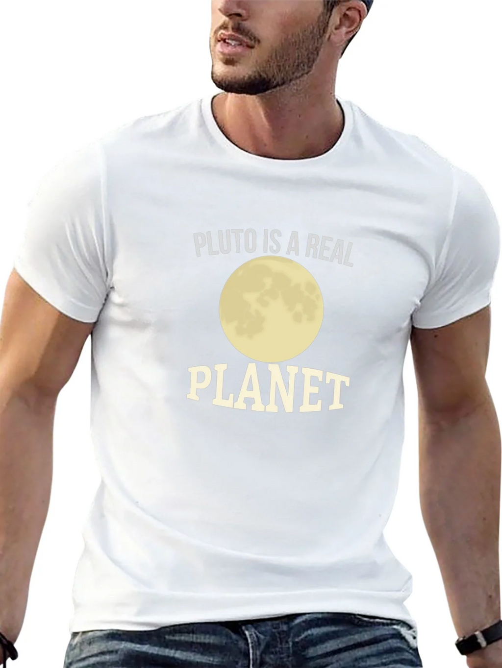 Pluto is a Real Planet Graphic Tee