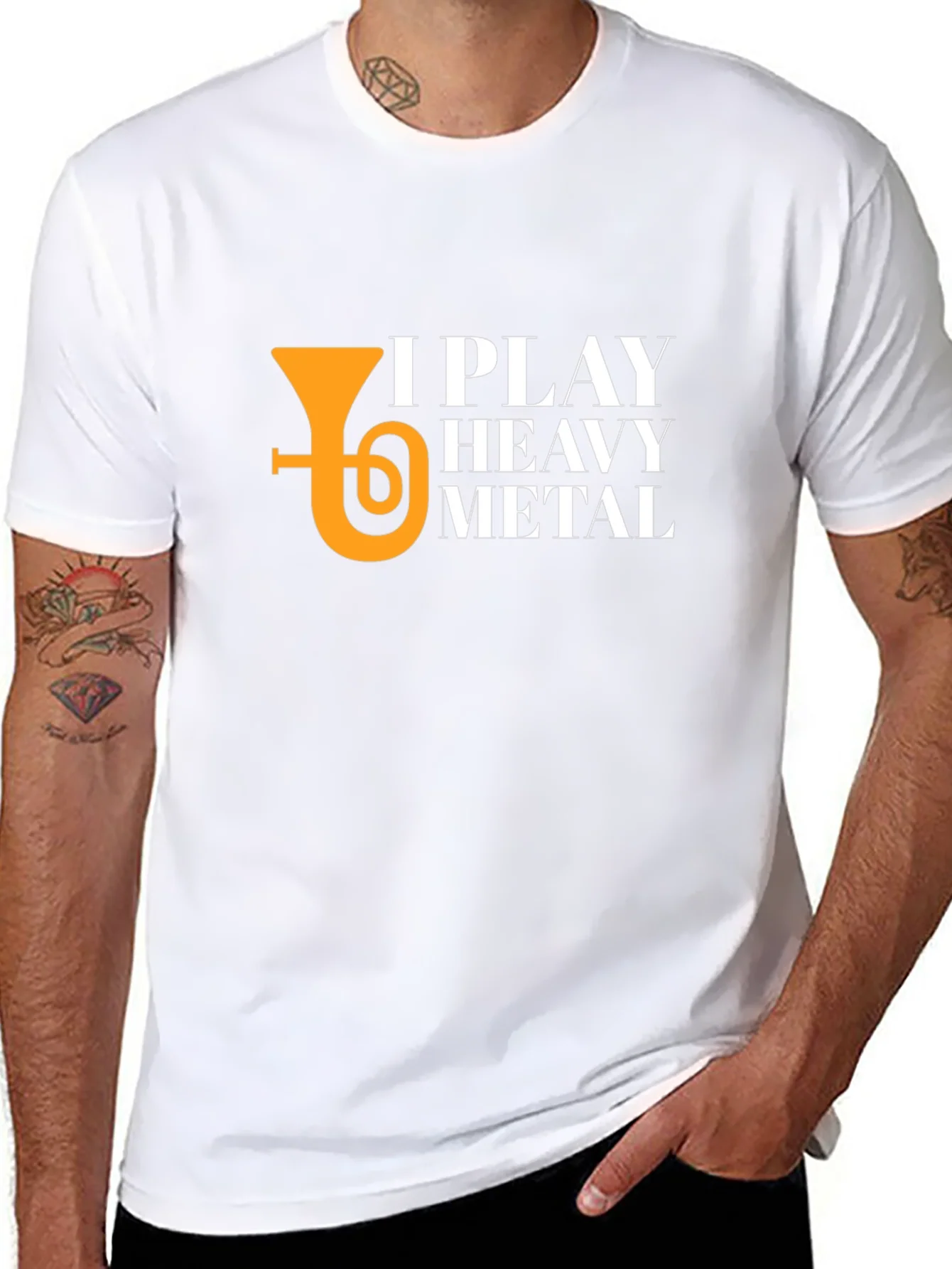 I Play Heavy Metal Tuba T-Shirt