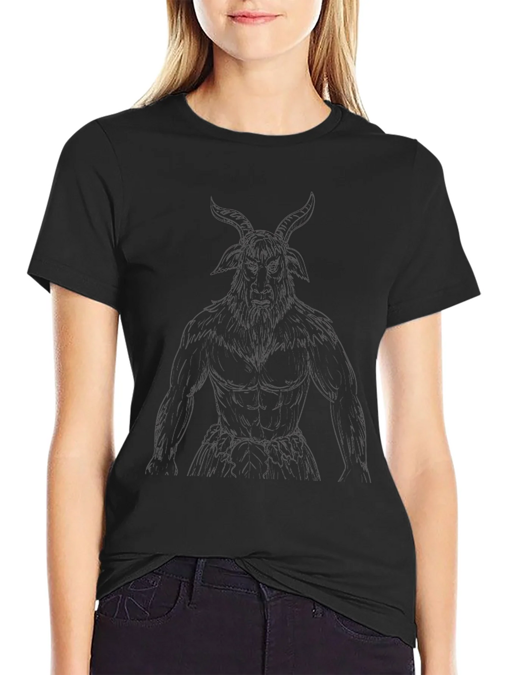 Mens Graphic Black T-Shirt