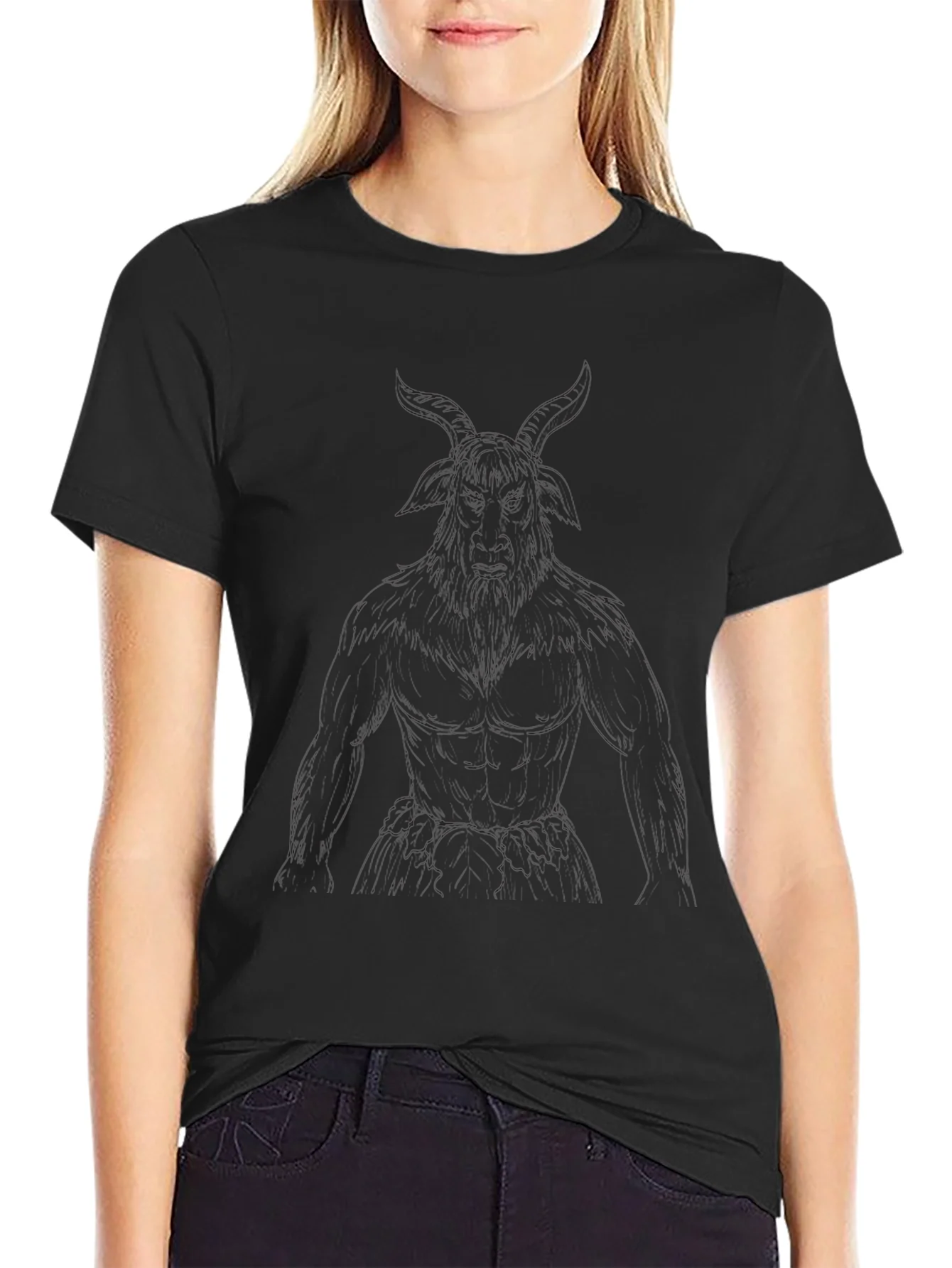 Mens Graphic Black T-Shirt