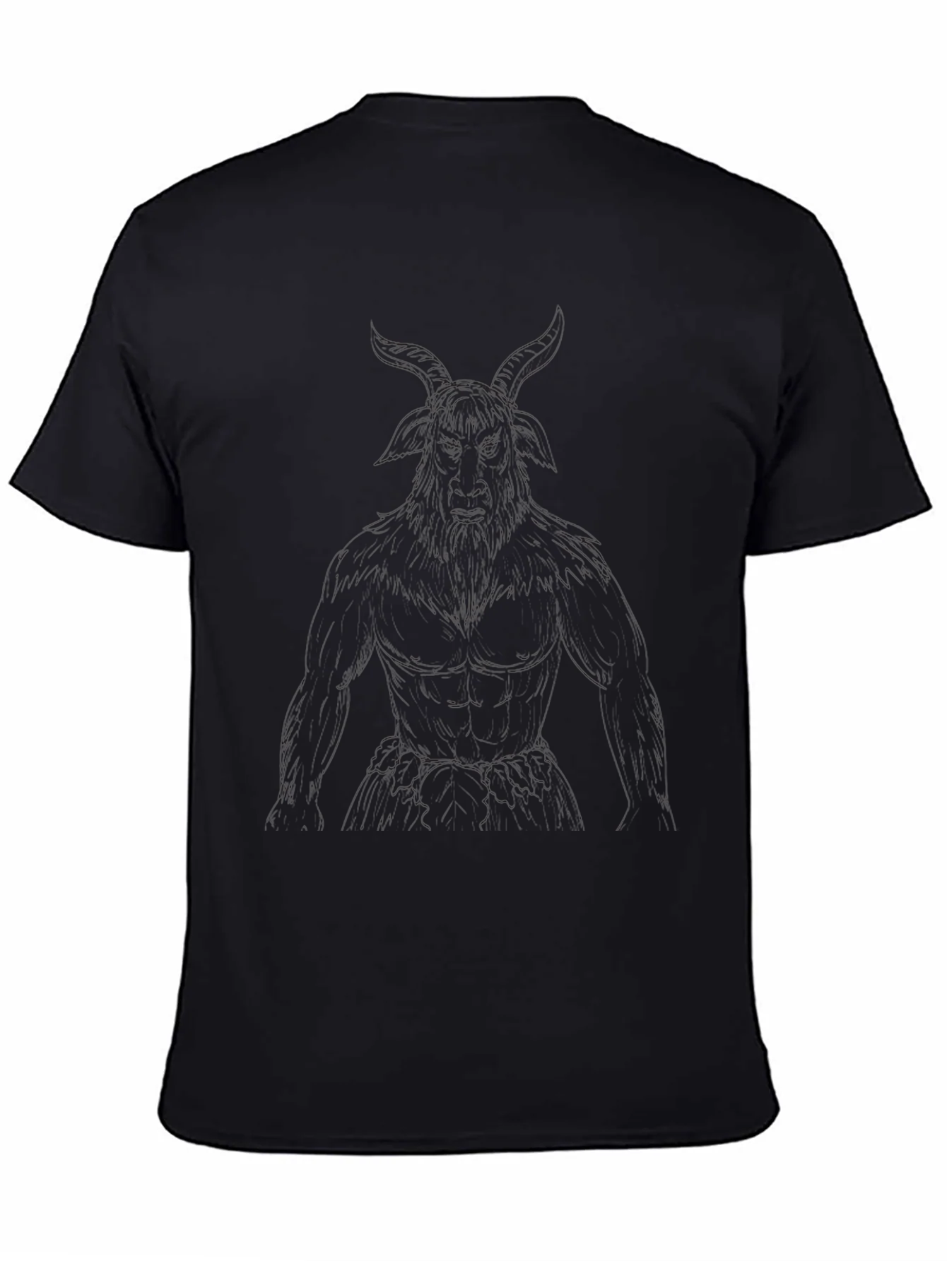 Mens Graphic Black T-Shirt