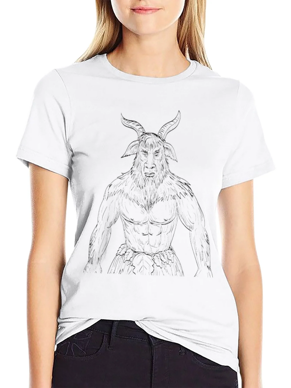 Mens Graphic Black T-Shirt