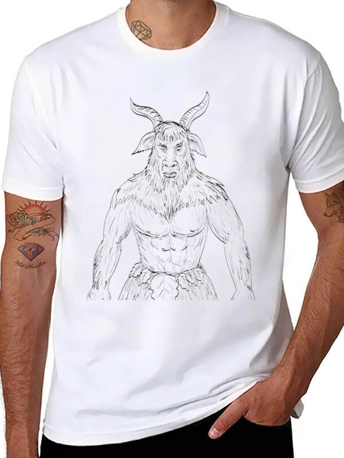 Mens Graphic Black T-Shirt