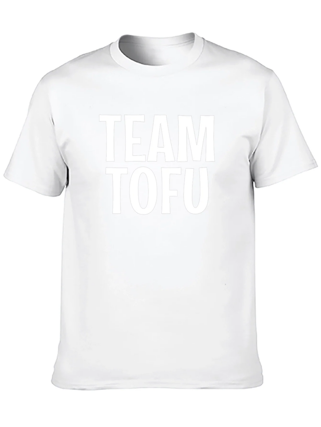 Team Tofu Black T-Shirt - Vegan & Vegetarian Pride