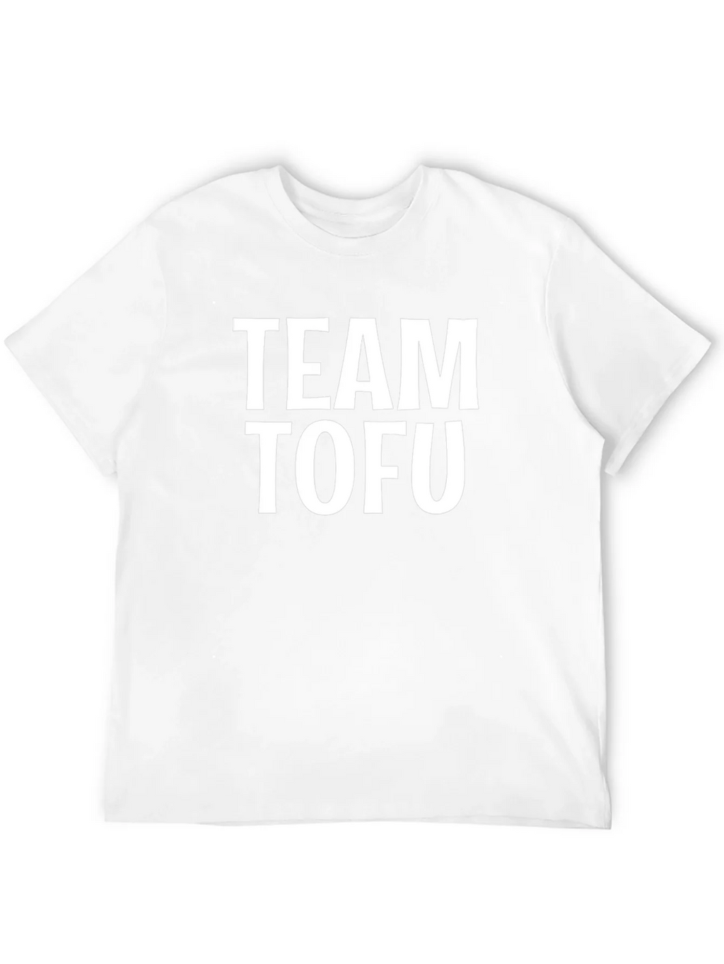 Team Tofu Black T-Shirt - Vegan & Vegetarian Pride