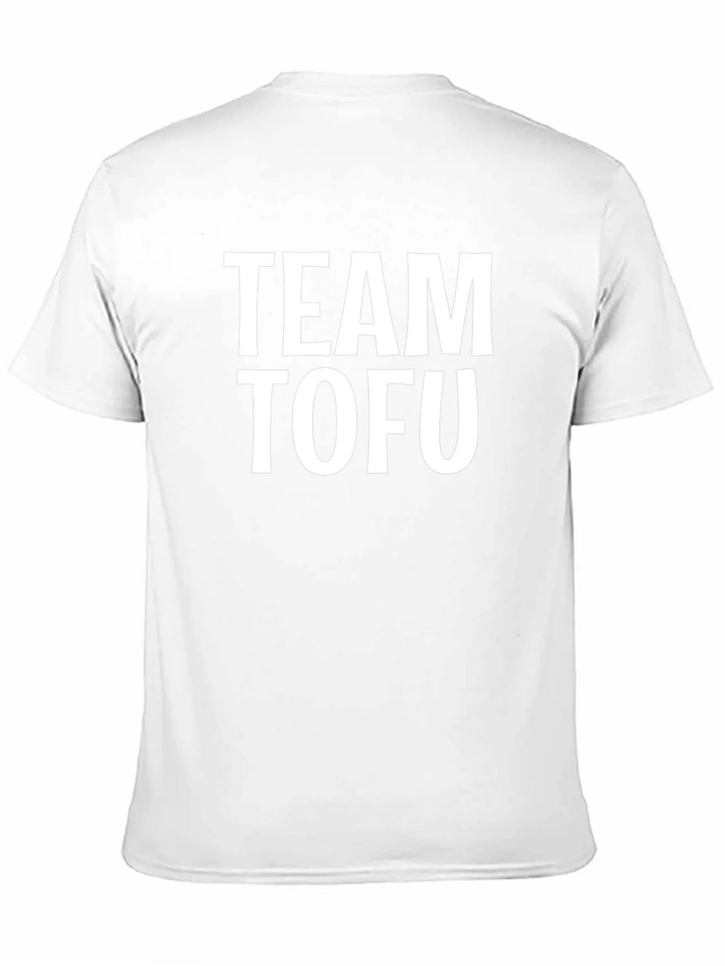 Team Tofu Black T-Shirt - Vegan & Vegetarian Pride