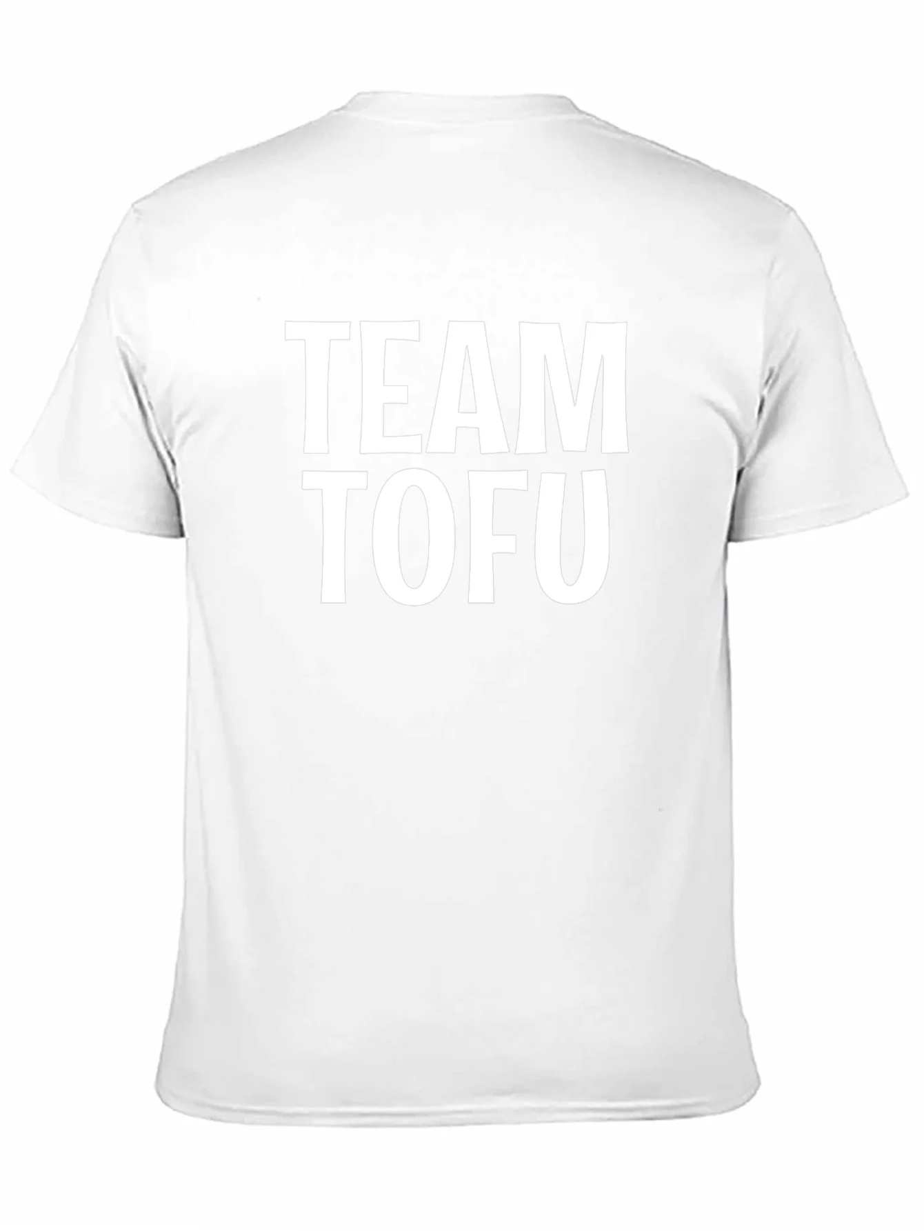 Team Tofu Black T-Shirt - Vegan & Vegetarian Pride